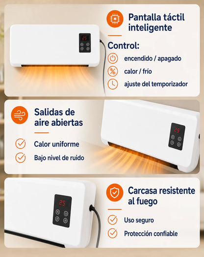Pantalla táctil y carcasa resistente al fuego