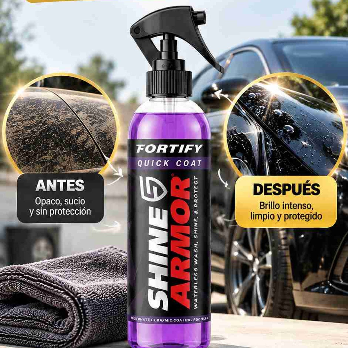 Spray Cerámico 3 en 1 NanoBrillo