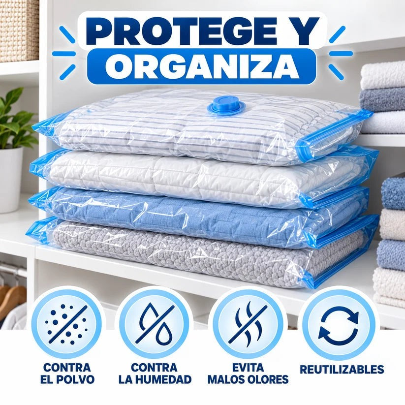 VacuMax™ Bolsas al Vacío con Bomba