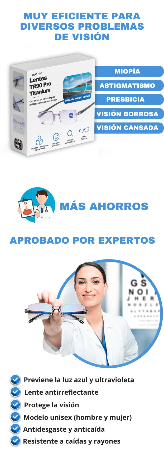Muy eficiente para diversos problemas de visión